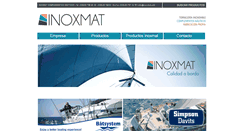 Desktop Screenshot of inox-mat.com